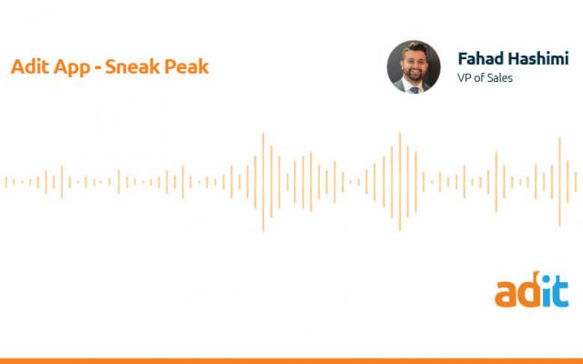 Adit App - Sneak Peek