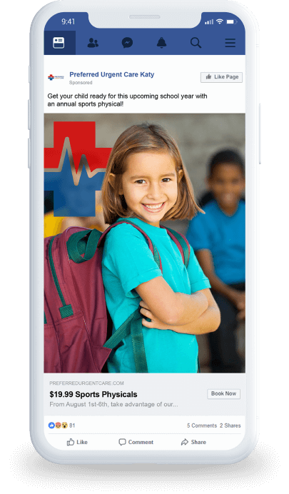 Build Local Awareness with Facebook Ads for Urgent Care
